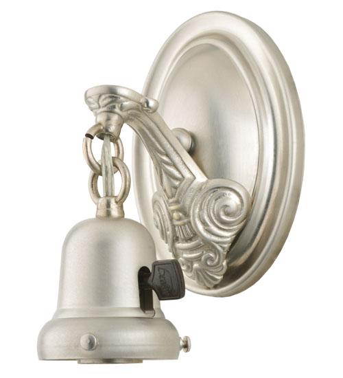 7"H 1 LT BRUSHED NICKEL WALL SCONCE