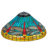 Meyda Blue 10294 - 16" Wide Tiffany Dragonfly Shade