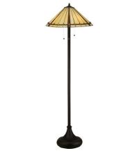 Meyda Blue 130742 - 61"H Belvidere Floor Lamp