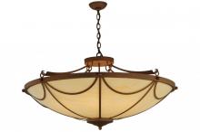 Meyda Blue 140405 - 42"W Carousel Inverted Pendant