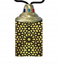 Meyda Blue 210718 - 5" Wide Tortola Lantern