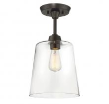 Savoy House Meridian CA M60010ORB - 1-Light Ceiling Light in Oil Rubbed Bronze