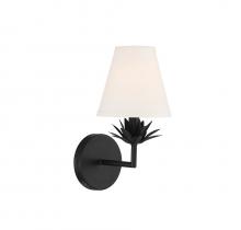 Savoy House Meridian CA M90078MBK - 1-Light Wall Sconce in Matte Black