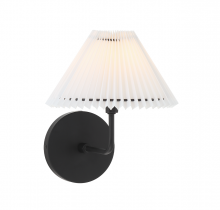 Savoy House Meridian CA M90105MBK - 1-Light Wall Sconce in Matte Black
