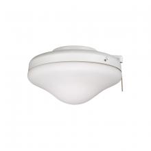 Craftmade ELK113-1W-W - 2 Light Outdoor Bowl Light Kit in White