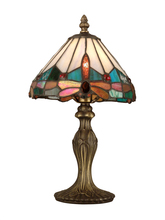 Dale Tiffany TA10606 - Roseate Jewel Dragonfly Tiffany Accent Table Lamp