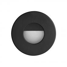 Dainolite DLEDW-300-BK - 120VAC input, Ã˜88xH82mm, 2700K, 3.3W IP65, Black Wall LED Light.