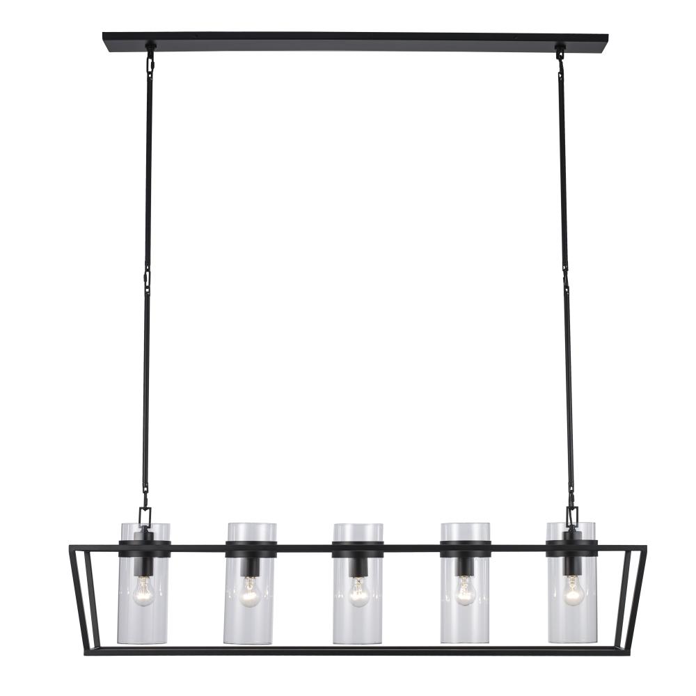 5LT ISLAND PENDANT-54" WIDE CA
