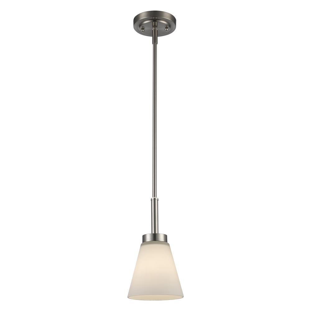 1LT MINI PENDANT-FLARED GLASS-