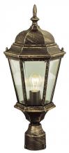 Trans Globe 4260 BG - San Rafael 22" Postmount Lantern