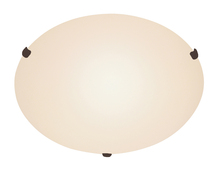 Trans Globe 58708 ROB - 4LT FLUSH-20""-3 CLIPS-WHITE F