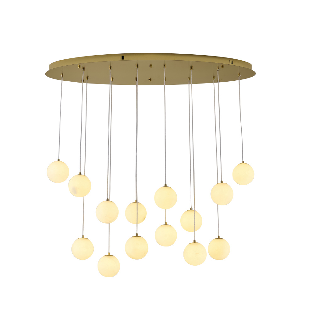 Brass Chandelier