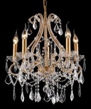 Bethel International A25-5 - Gold Chandelier