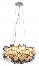 Bethel International DLS46C20B - Metal and Acrylic LED Chandelier