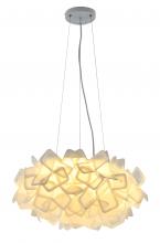 Bethel International DLS47C20CL - Metal and Acrylic LED Chandelier
