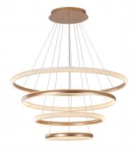 Bethel International FIT19C39G - Gold LED Chandelier