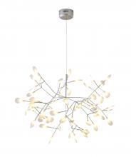 Bethel International FL02C38SL - Metal and Acrylic LED Chandelier