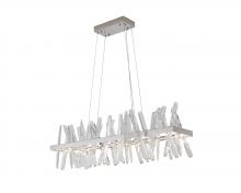 Bethel International FT96C39CH - Stainless Steel and Crystal LED Chandelier