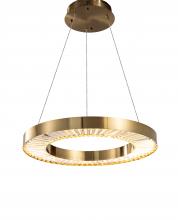 Bethel International GL309C23G - Gold LED Chandelier