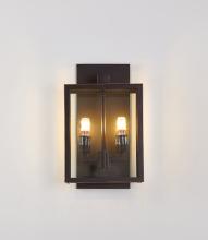 Bethel International KC04W16BLK - Bronzed Black Outdoor Wall Sconce