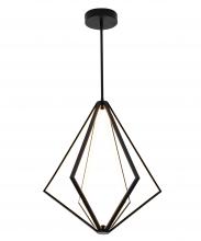 Bethel International WE02C25BK - Metal and Silicone LED Chandelier