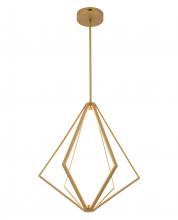 Bethel International WE02C25GD - LED Chandelier Metal & Silicone