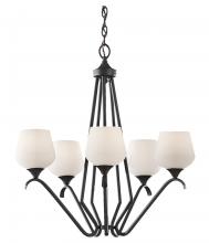 Unique Lighting Items FEISS2659-5BK - Feiss F2659-5BK  Reg407.43  Sale340.00  GREENSTICKER
