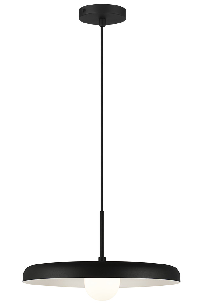 Creston Matte Black Pendant