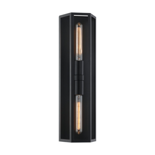 Creed Matte Black Wall Sconce