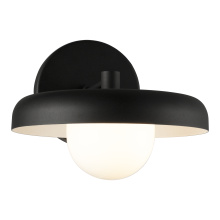 Matteo Lighting W34401MBOP - Creston Matte Black Wall Sconce