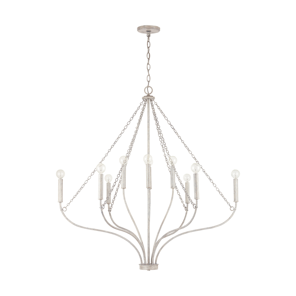 Jensen 10-Light Chandelier