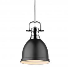 Golden Canada 3604-S CH-BLK - Small Pendant with Rod