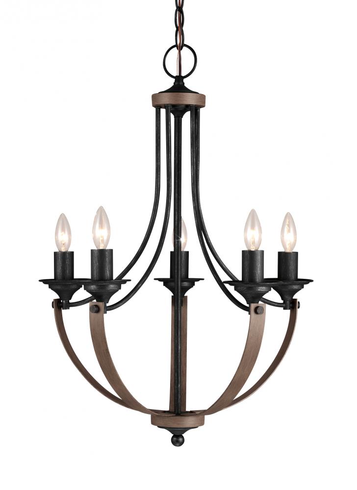 Corbeille Five Light Chandelier