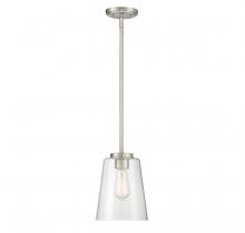 Savoy House Canada 7-1027-1-SN - Calhoun 1-Light Pendant in Satin Nickel