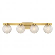Savoy House Canada 8-1017-4-322 - Darien 4-Light Bathroom Vanity Light in Warm Brass