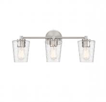 Savoy House Canada 8-5606-3-SN - Ballas 3-Light Bathroom Vanity Light in Satin Nickel