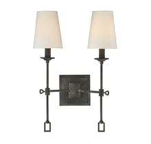 Savoy House Canada 9-9004-2-88 - Lorainne 2-Light Wall Sconce in Oxidized Black