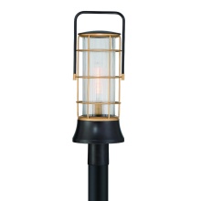 Eurofase 44265-014 - Rivamar 1 Light Lantern in Oil Rubbed Bronze + Gold