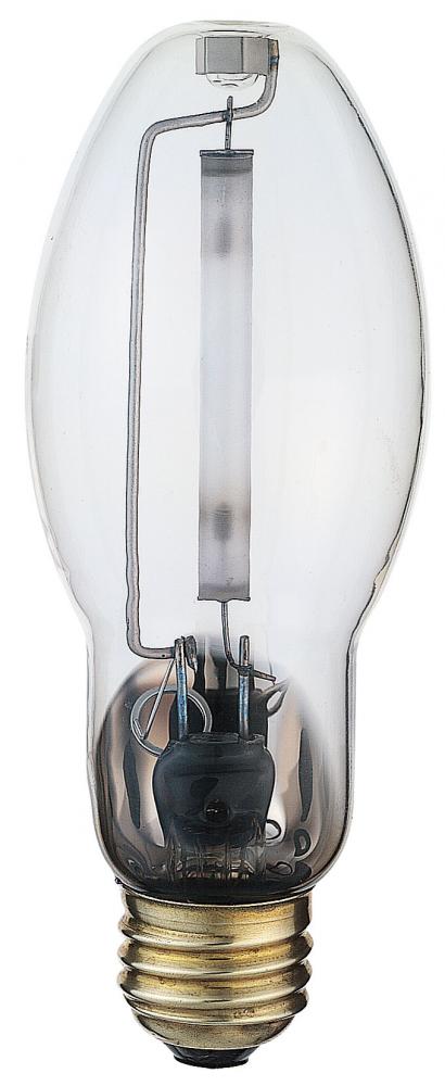 100 Watt; High Pressure Sodium HID; Medium base; ED17; Clear; 22 CRI; 2100K