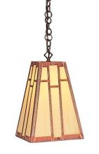 Arroyo Craftsman AH-8CR-S - 8" asheville hanging pendant