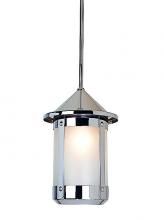 Arroyo Craftsman BSH-7AM-MB - 7" berkeley stem hung pendant