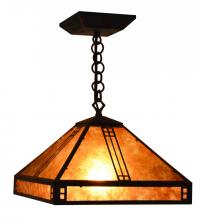 Arroyo Craftsman PH-12OF-RB - 12" prairie pendant