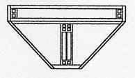 Arroyo Craftsman PS-15WO-MB - 15" prairie sconce