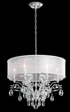 Schonbek 1870 FE7066N-23H1 - Filigrae 6 Light 120V Chandelier in Etruscan Gold with Clear Heritage Handcut Crystal and White Sh