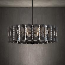 Schonbek 1870 MR1008N-48O - Twilight 4 Light 120V Chandelier in Antique Silver with Clear Heritage Handcut Crystal