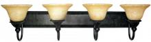 Yosemite Lighting F023B04SB - Black Vanity