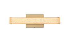 Elegant LD303W16SG - Jaxx 16 inch LED Wall Sconce in Satin Gold