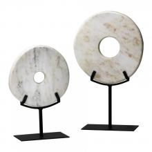 Cyan Designs 02309 - Lg. White Disk On Stand