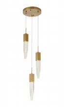 Bethel International Canada ADS24C12G - Chandelier Metal & Crystal