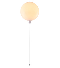 Bethel International Canada DLS71FM11W - White Acrylic Flush Mount Balloon Light